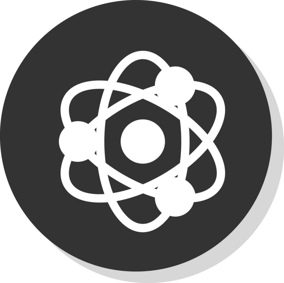 Atoms Vector Icon Design