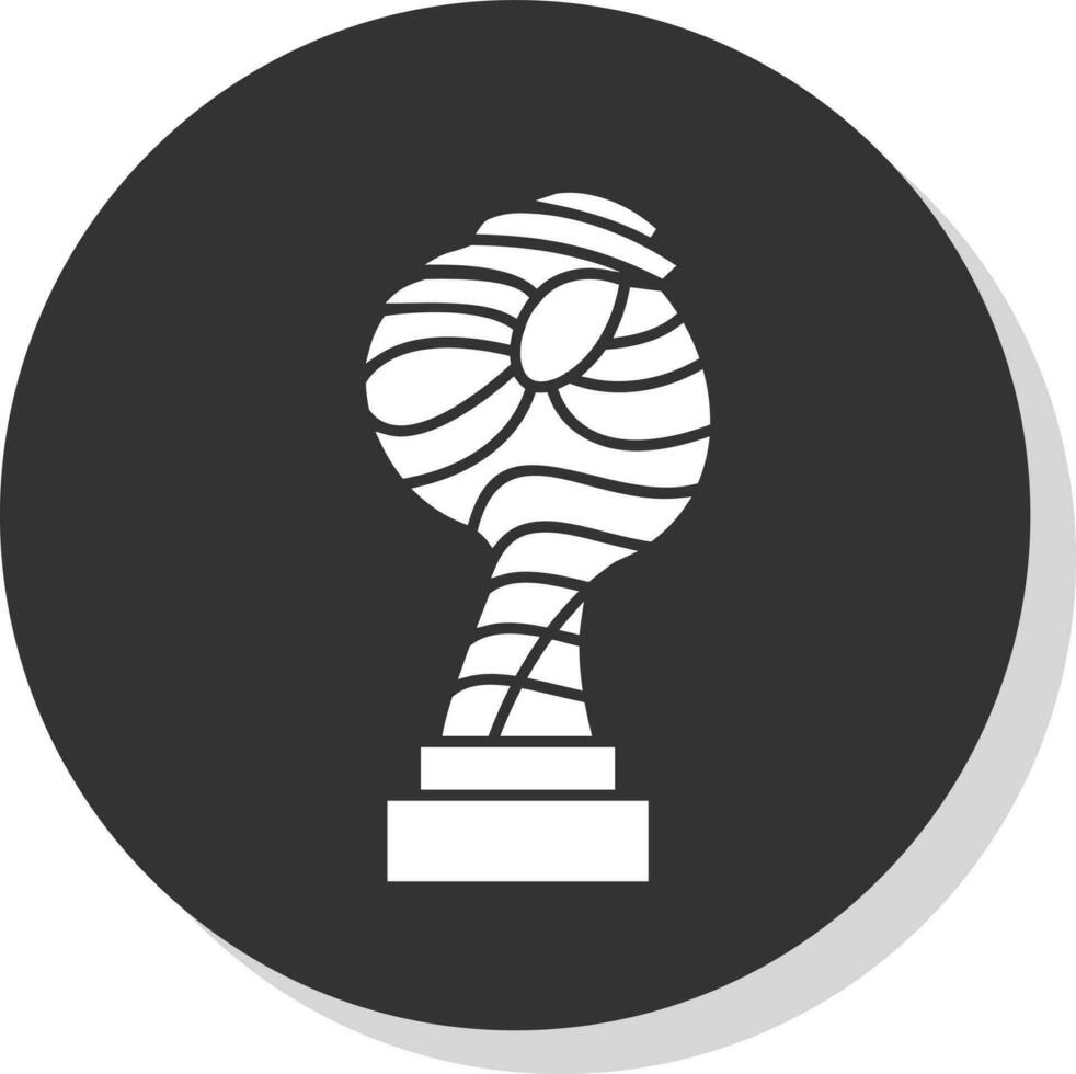 diseño de icono de vector de escultura