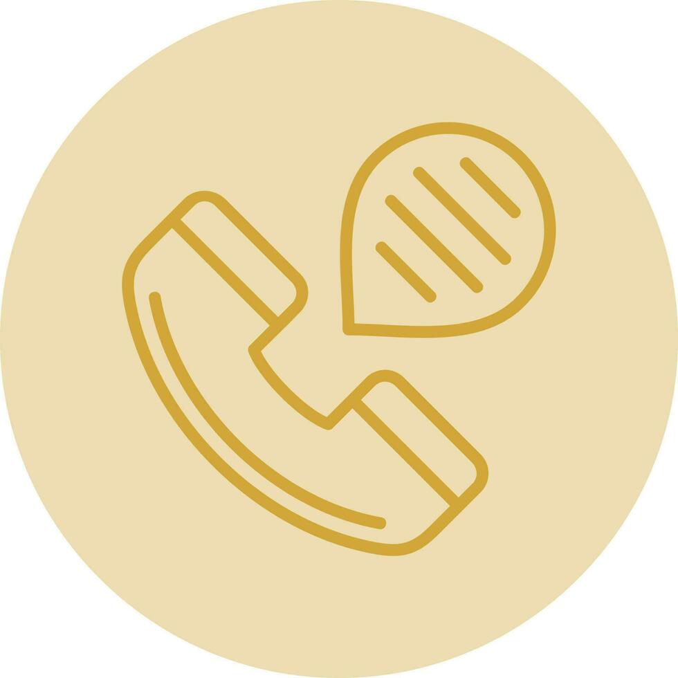 Phone Call Vector Icon Design