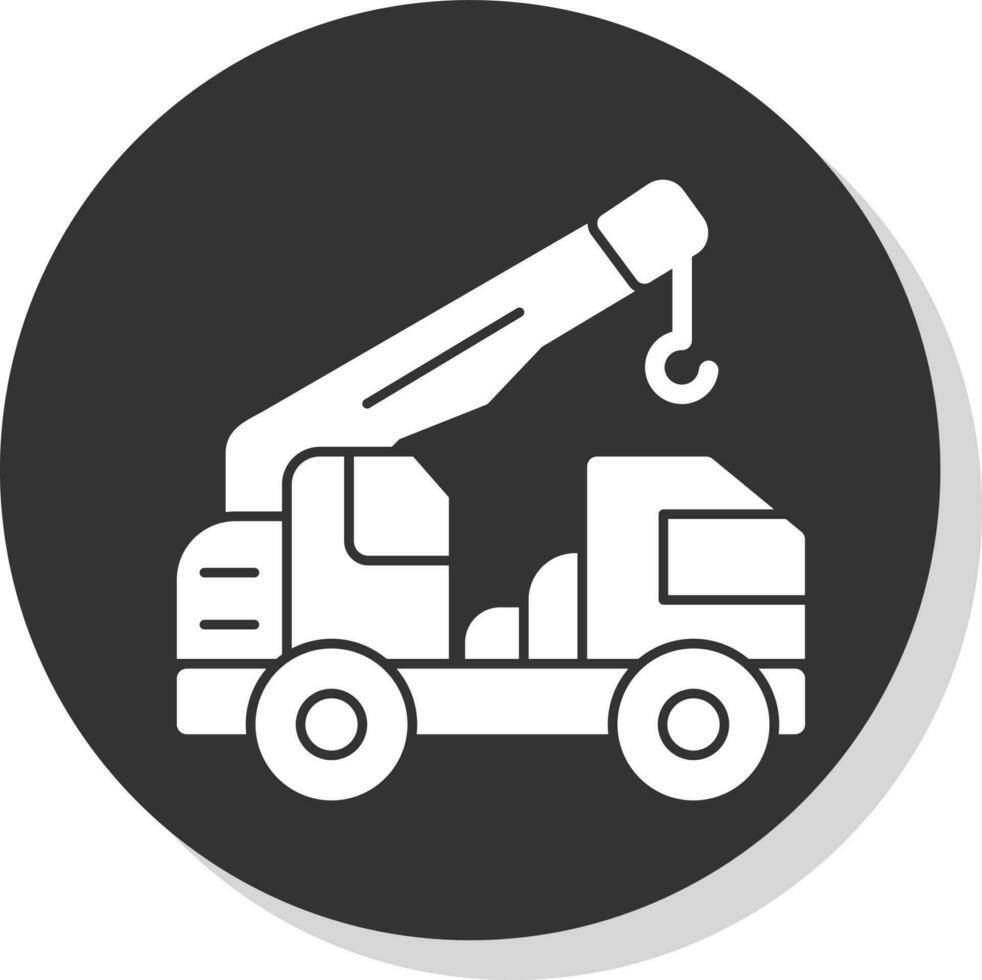 Crane Vector Icon Design