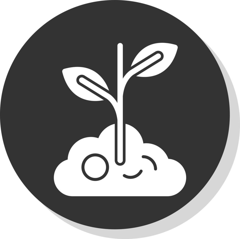 Sprout Vector Icon Design