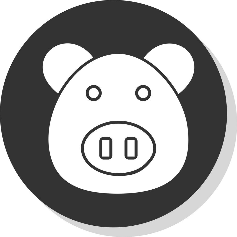 Pig Vector Icon Design