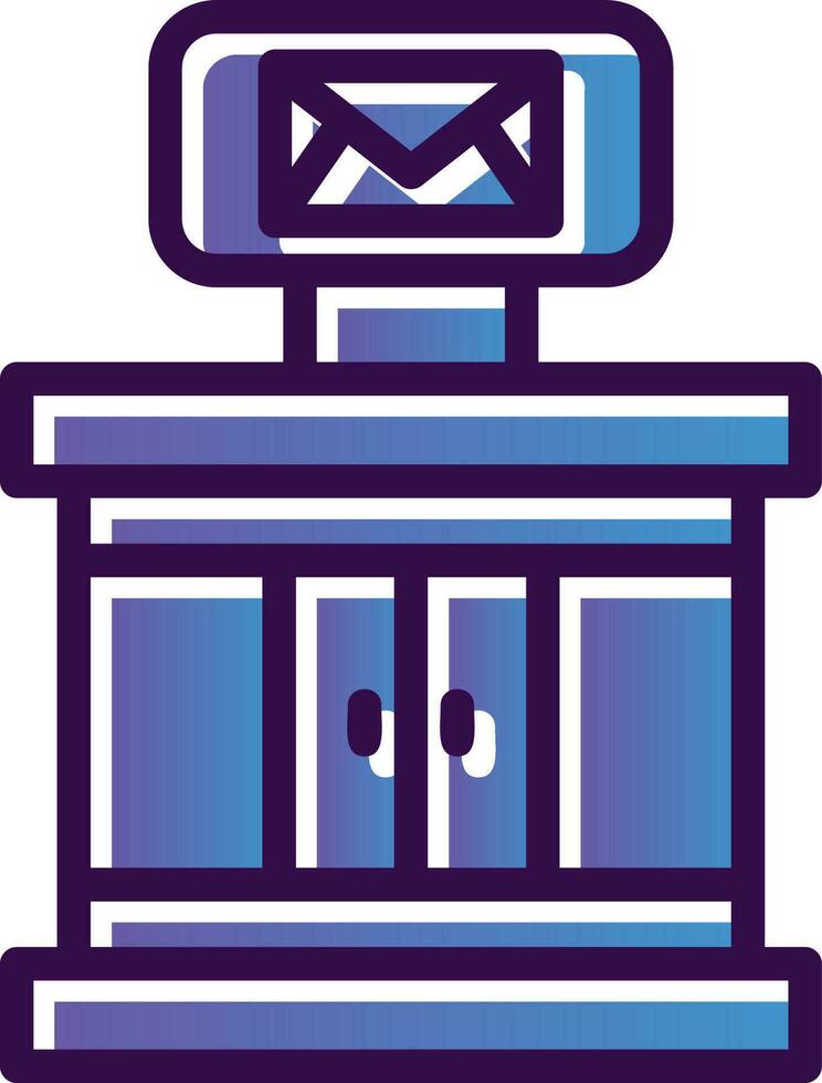 Post Office Vector Icon Design