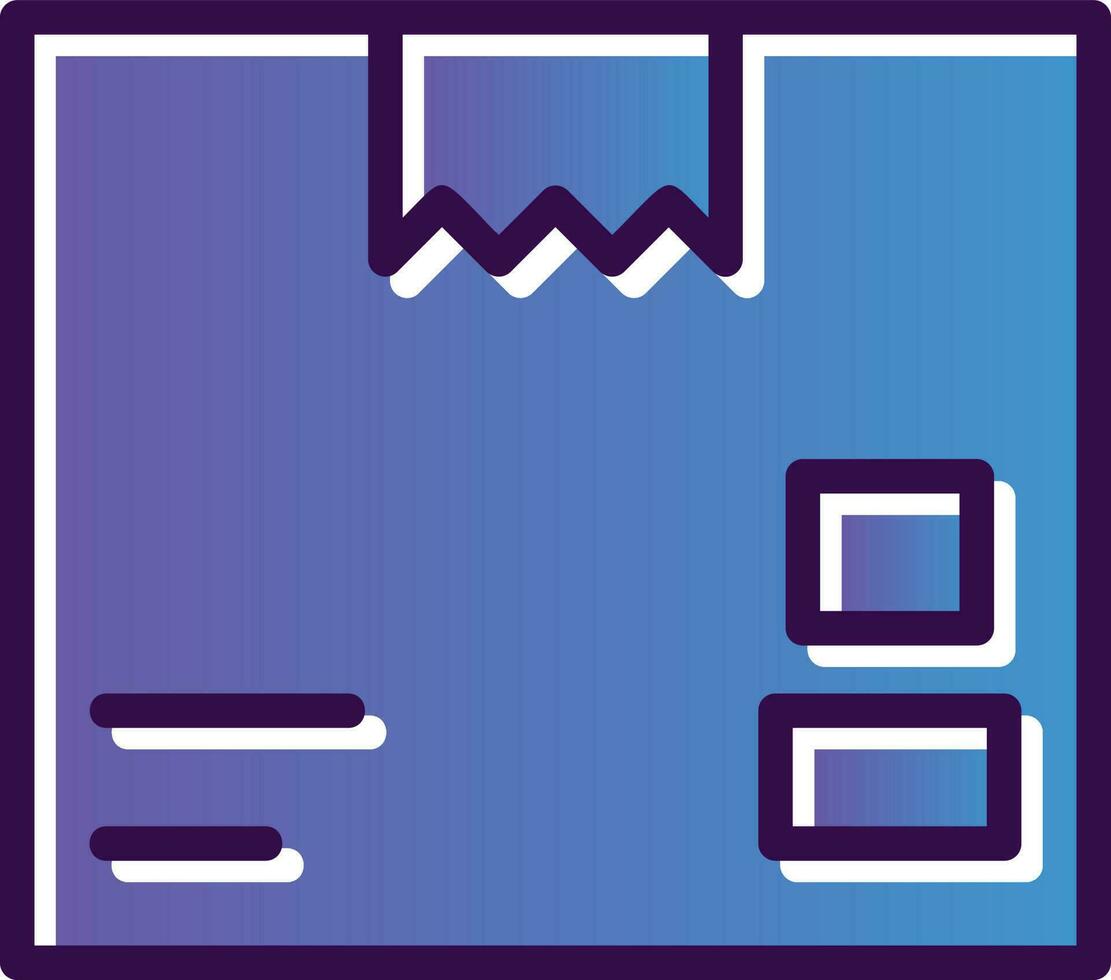 Package Box Vector Icon Design