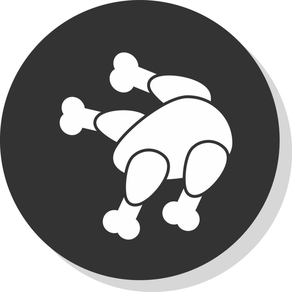 Chicken Vector Icon Design