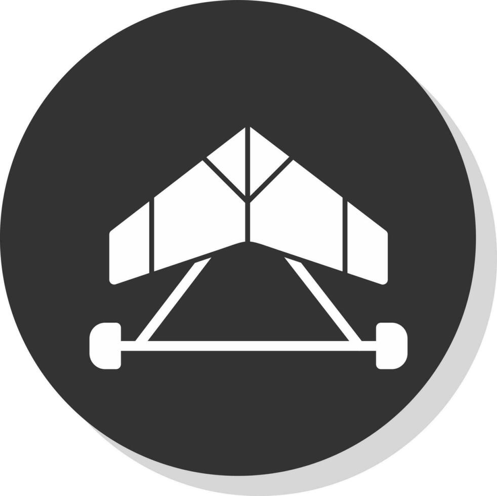 Gliding Vector Icon Design