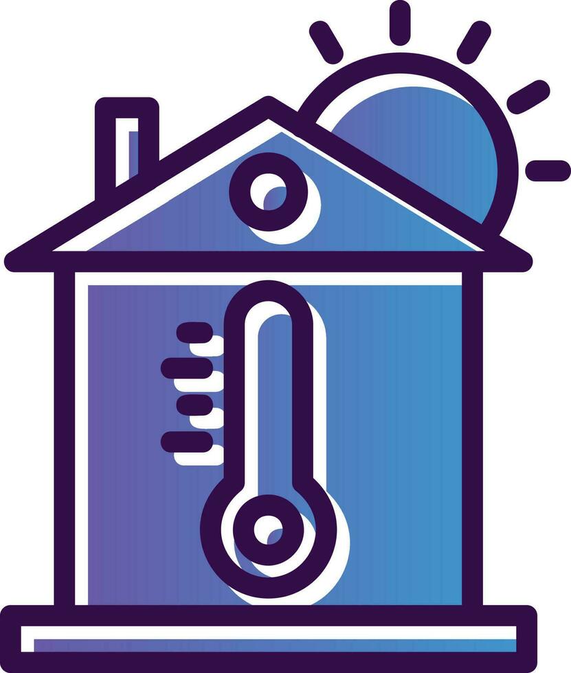 Greenhouse Effect Vector Icon Design