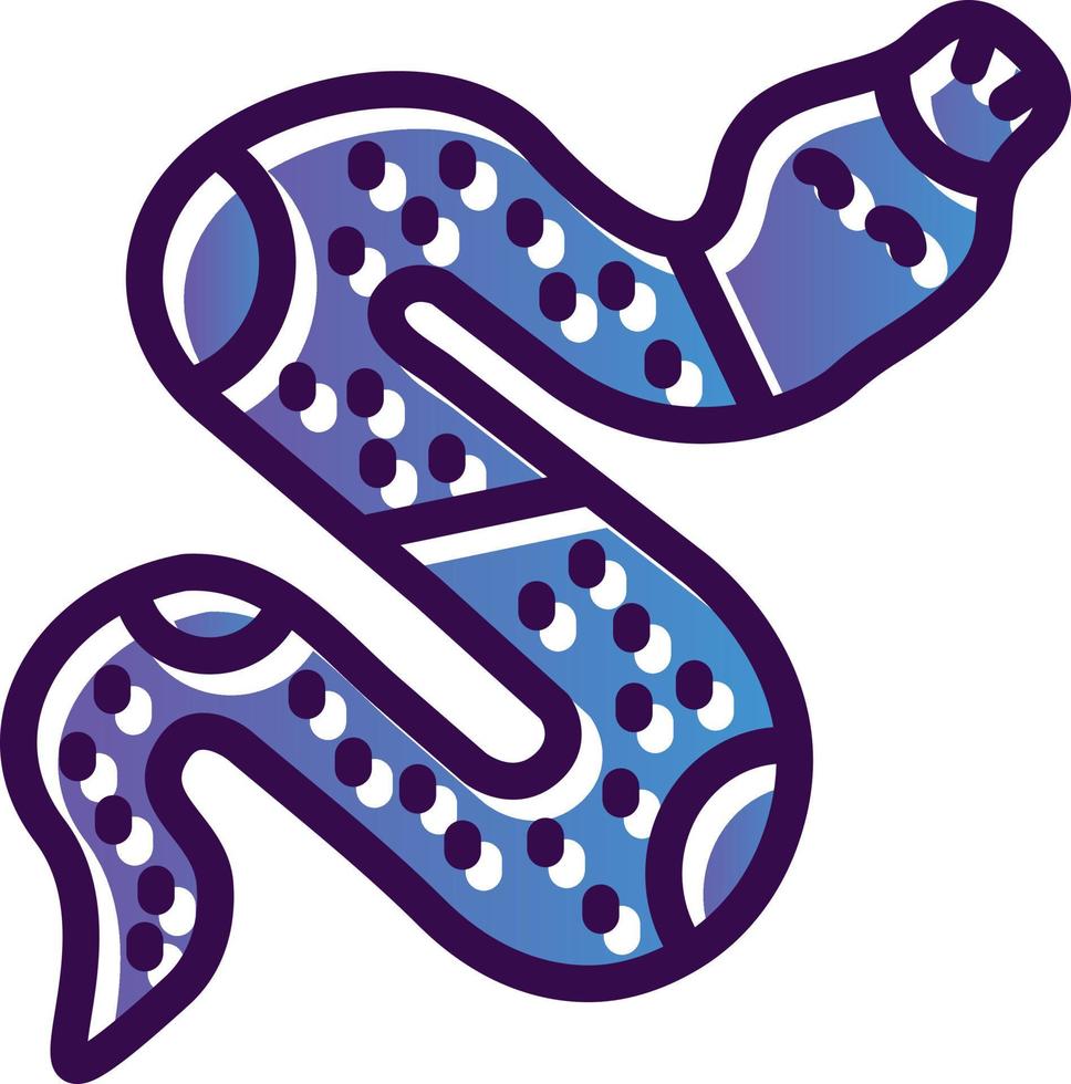 diseño de icono de vector de serpiente