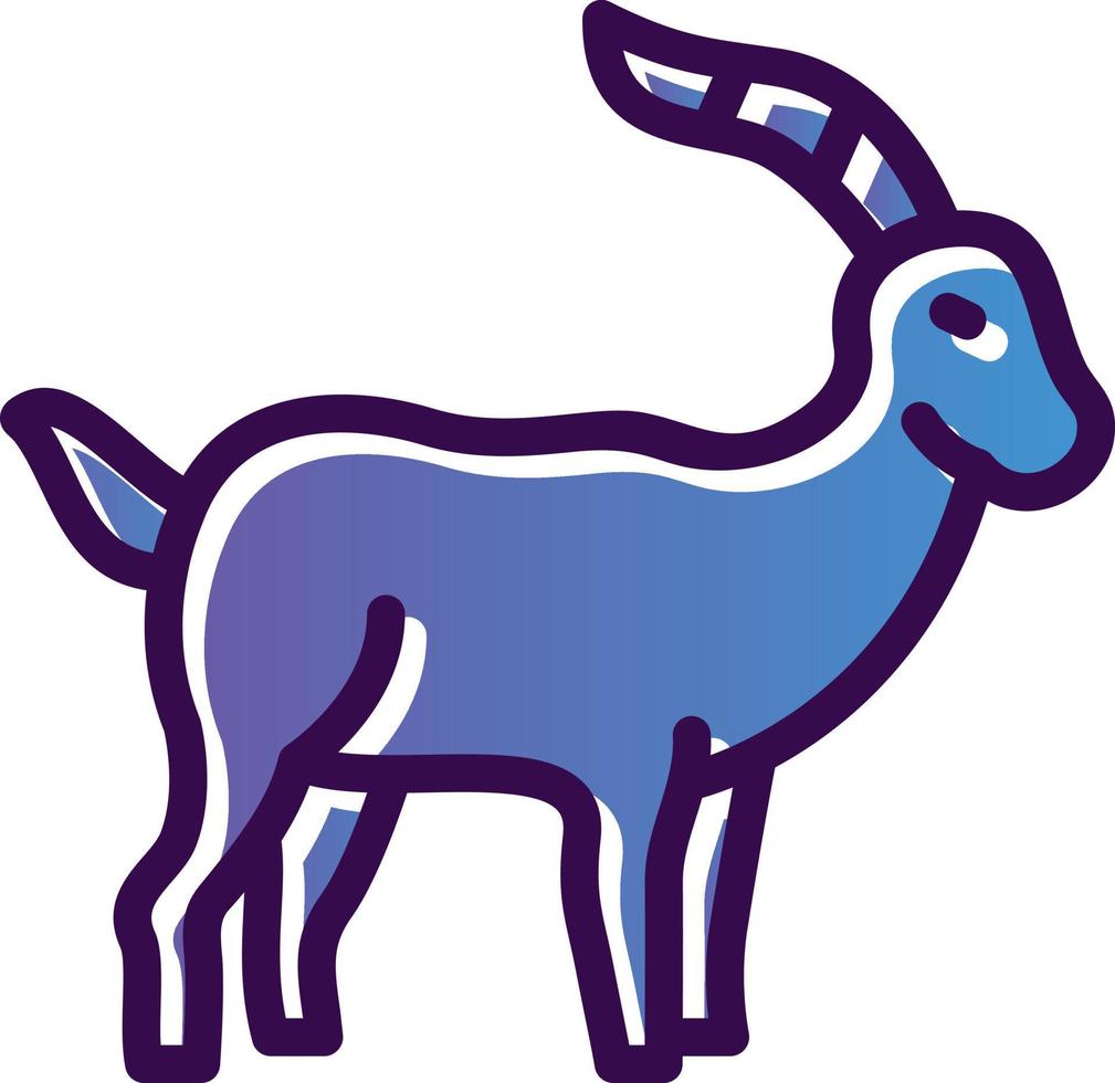 Antelope Vector Icon Design