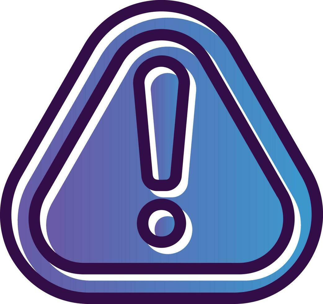 Warning Vector Icon Design