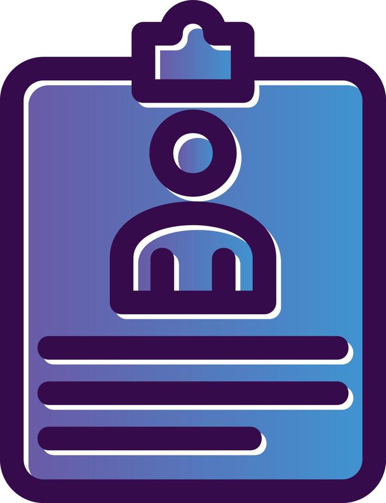 Identifier Vector Icon Design