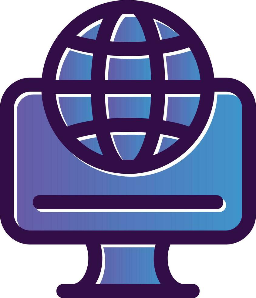 Intranet Vector Icon Design