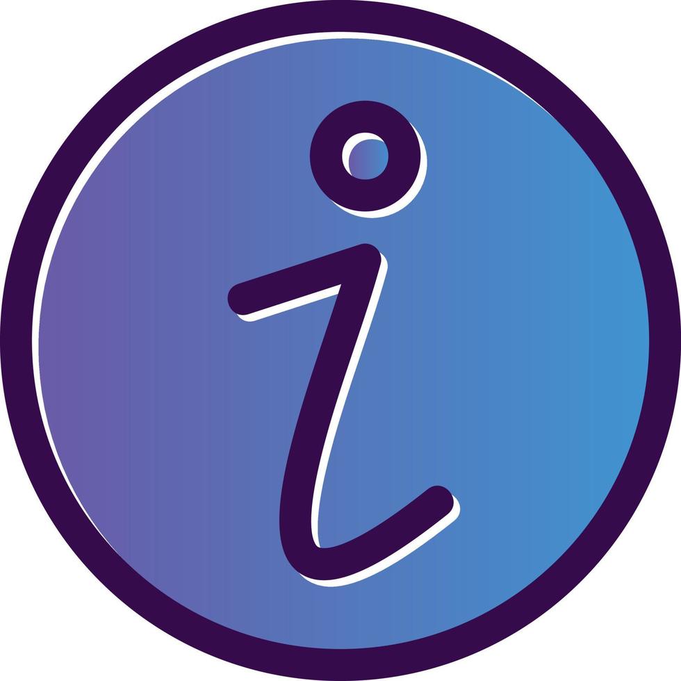 Info Vector Icon Design