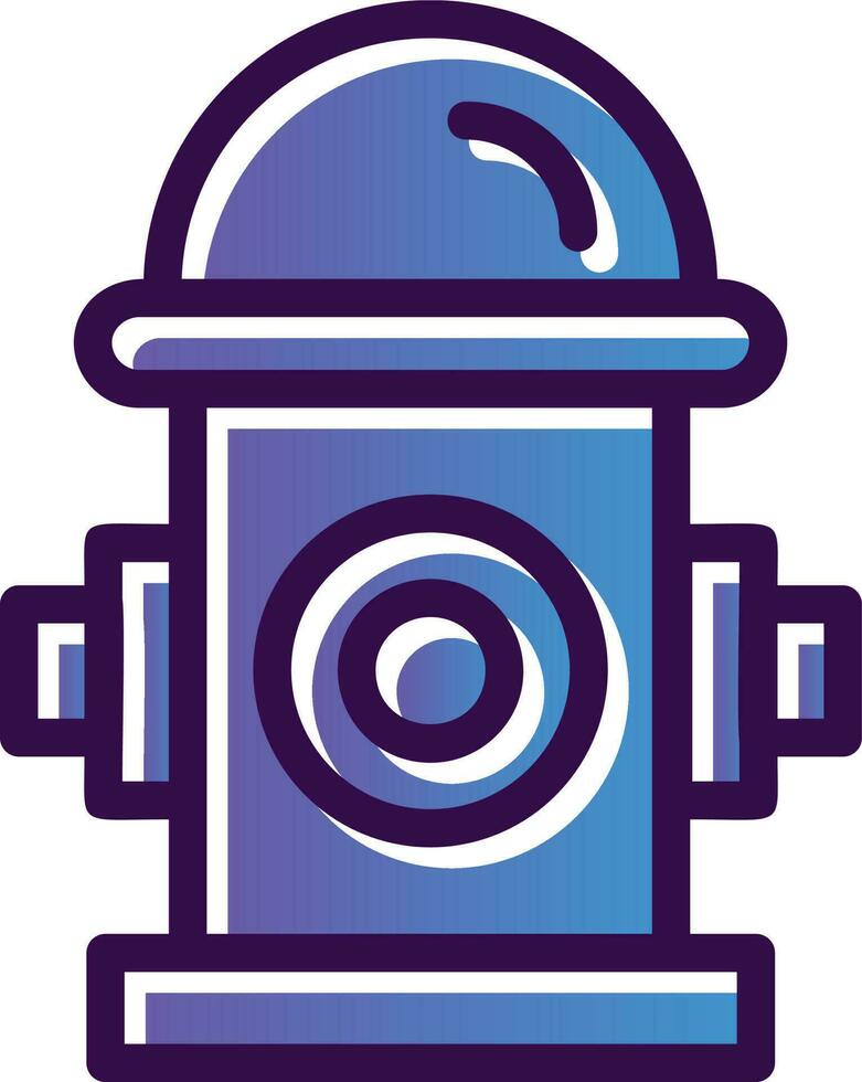 Hydrant Vector Icon Design