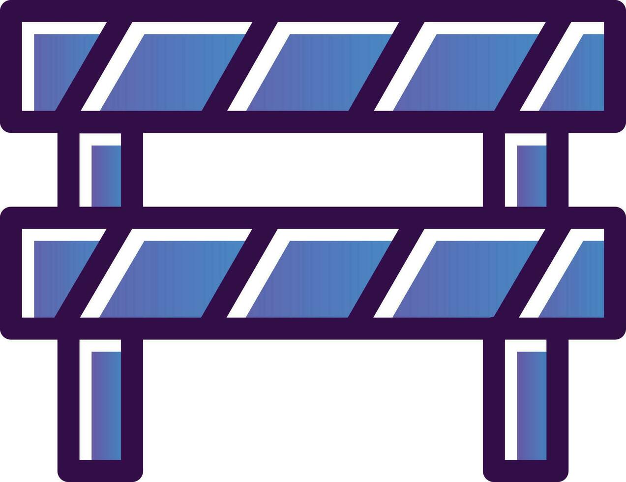 Barrier Vector Icon Design