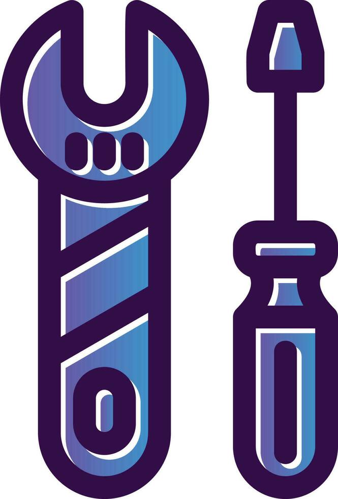 Wrench Vector Icon Design