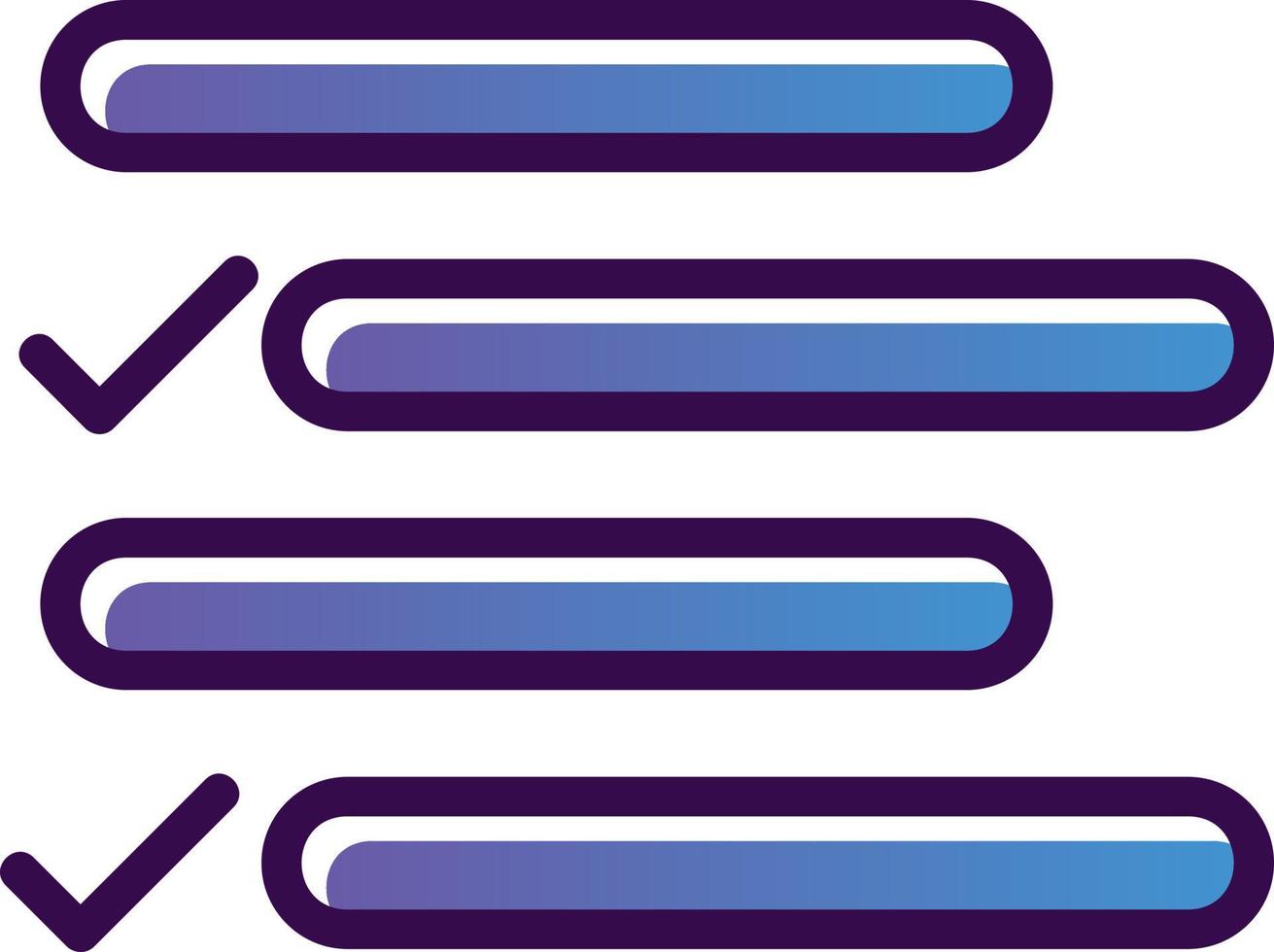 Horizontal Vector Icon Design