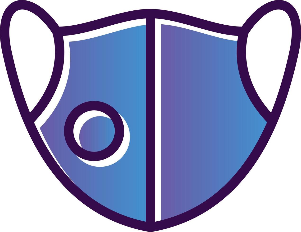 Mask Vector Icon Design
