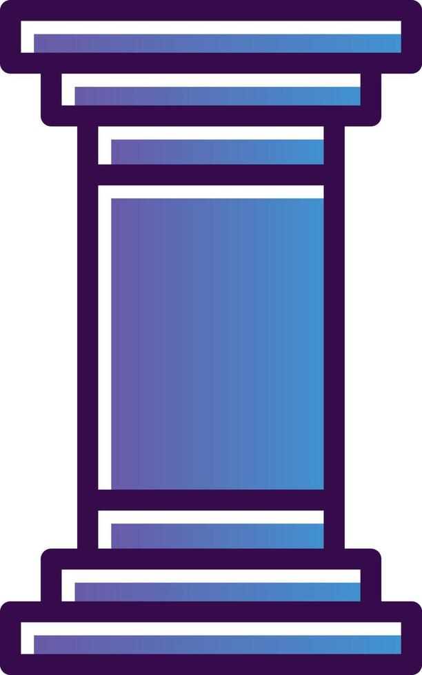 Column Vector Icon Design