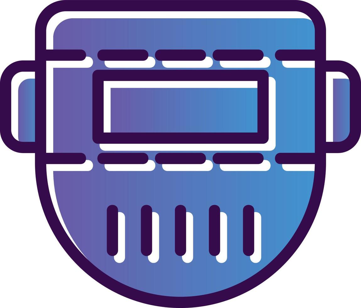Welding Mask Vector Icon Design