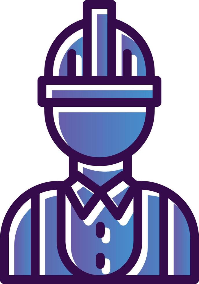 diseño de icono de vector de trabajadores