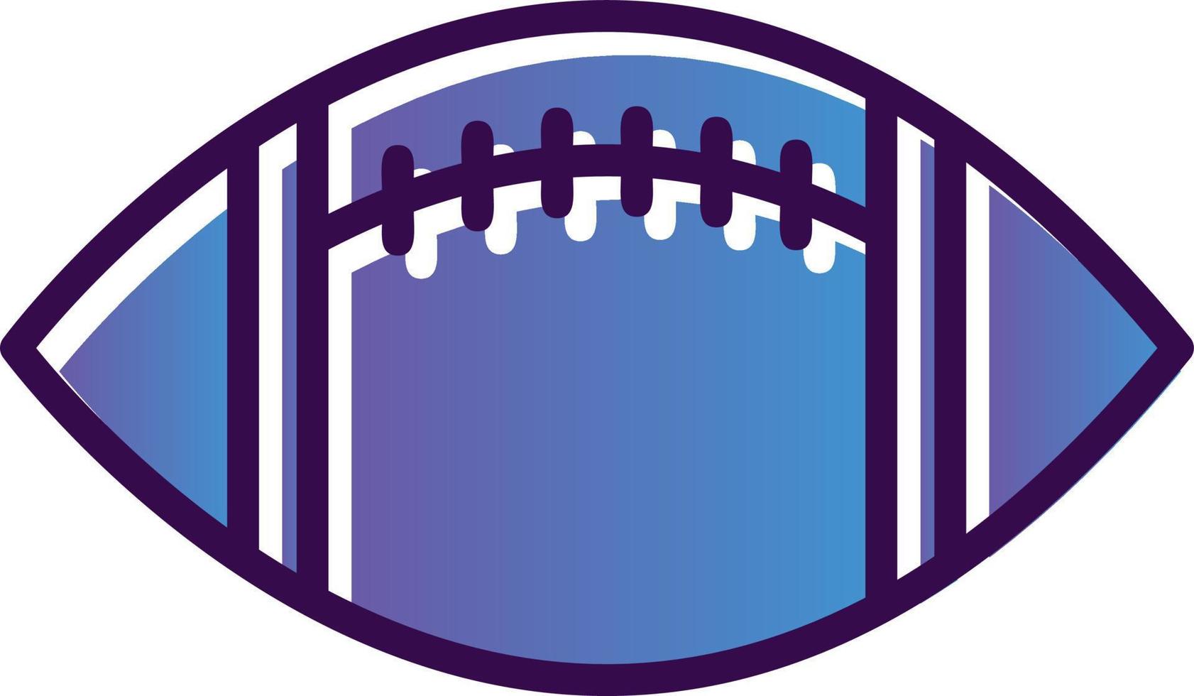 American Football Vector Icon Design