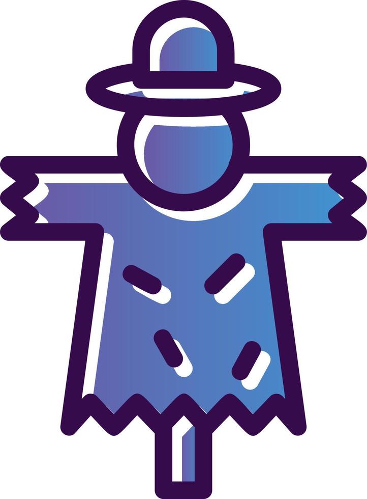Scarecrow Vector Icon Design