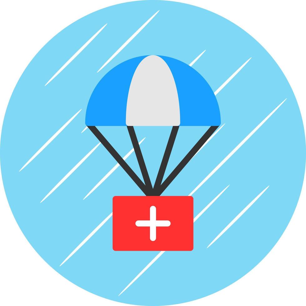Airdrop Vector Icon Design