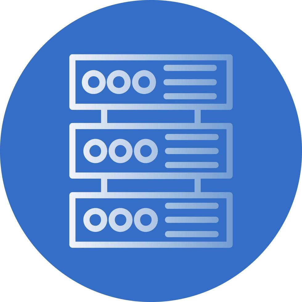 Big Data Vector Icon Design