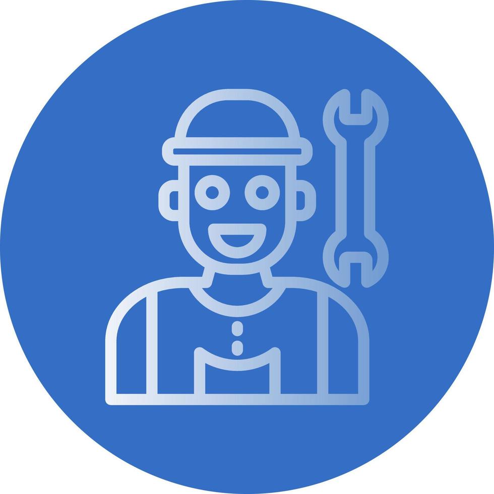 Plumber Vector Icon Design