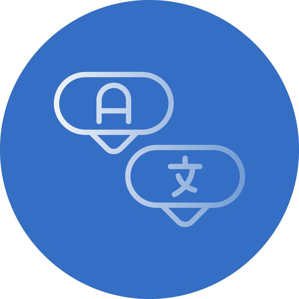 Translate Vector Icon Design