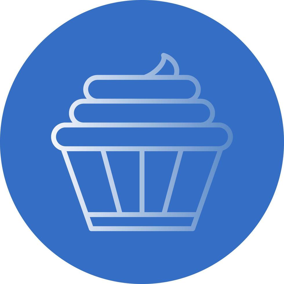 Cupcakes Vector Icon Design