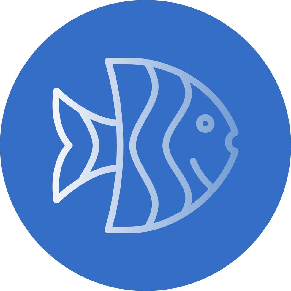 Angelfish Vector Icon Design