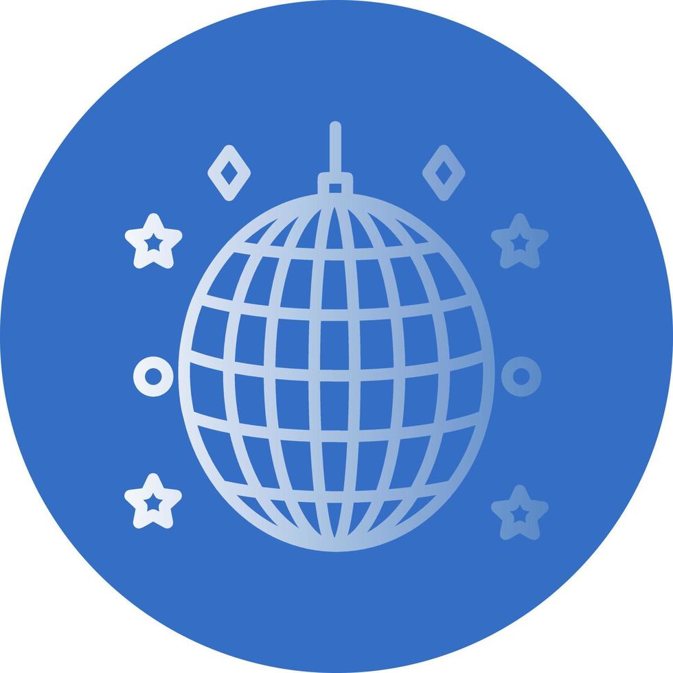 Disco Ball Vector Icon Design