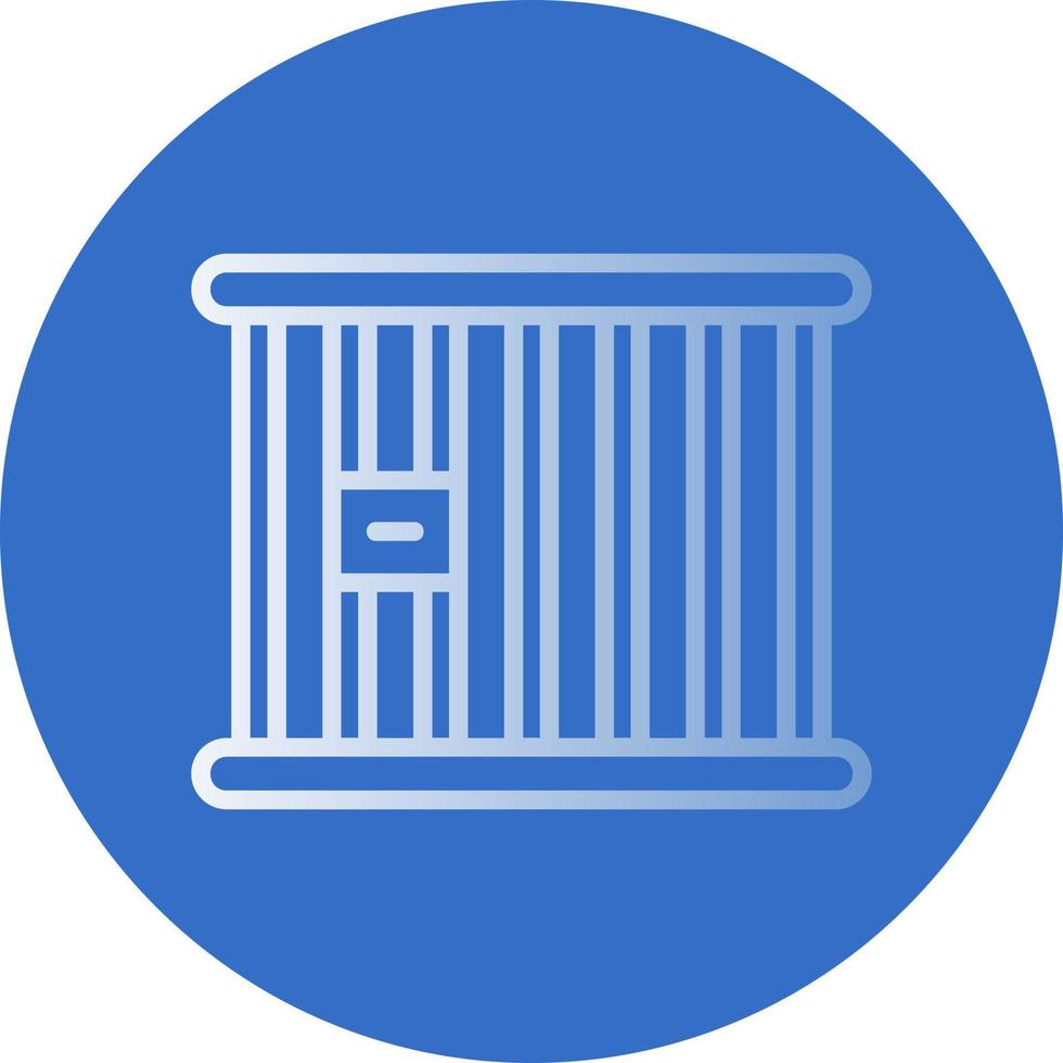 Prison Cell Vector Icon Design