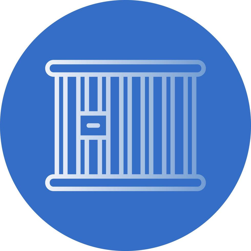 Prison Cell Vector Icon Design