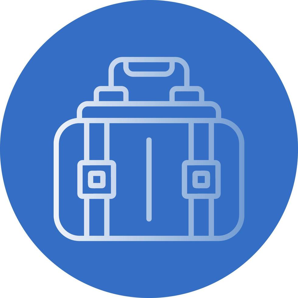 Luggage Vector Icon Design