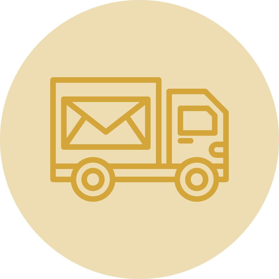 Postal Service Vector Icon Design