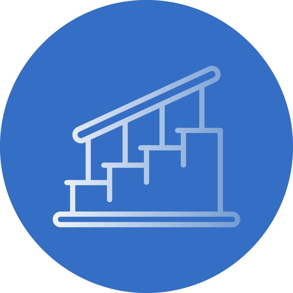 Stairs Vector Icon Design