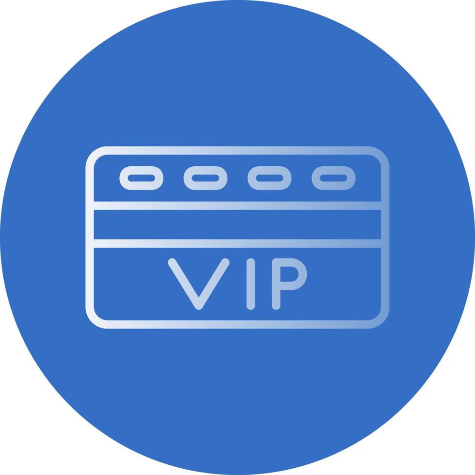 Member Card Vector Icon Design
