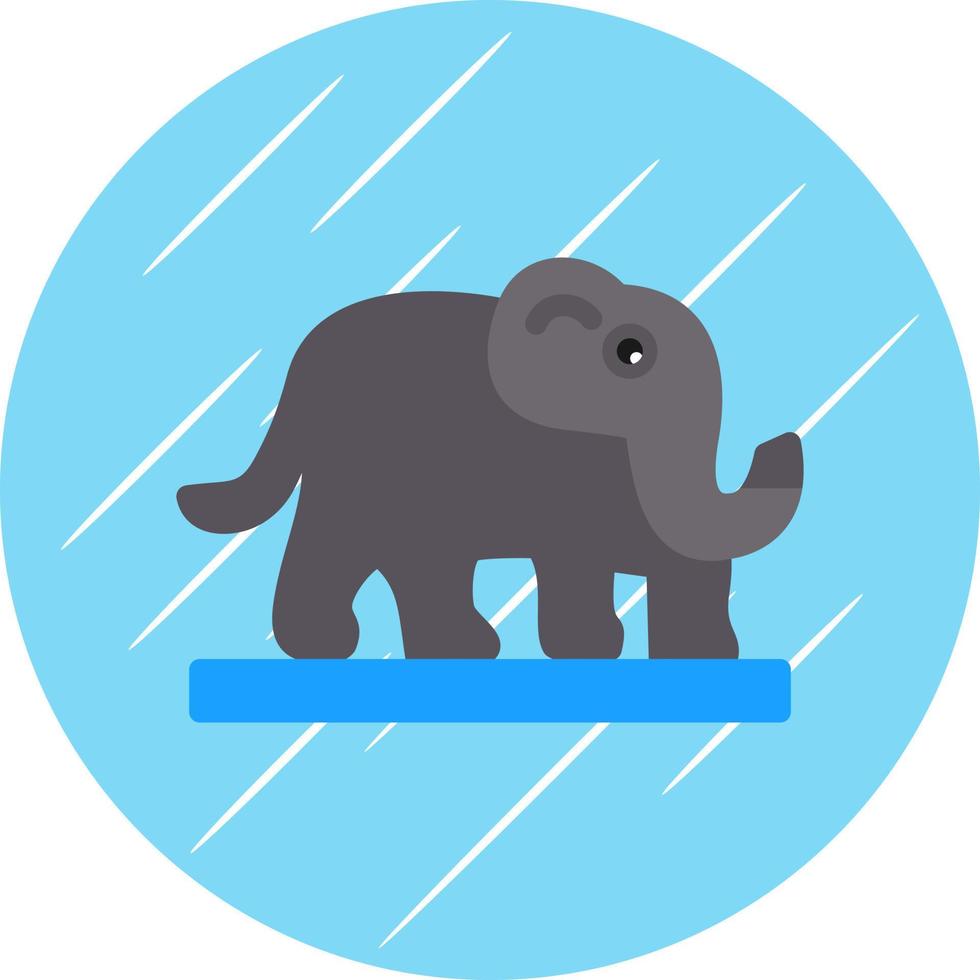 Elephant Vector Icon Design