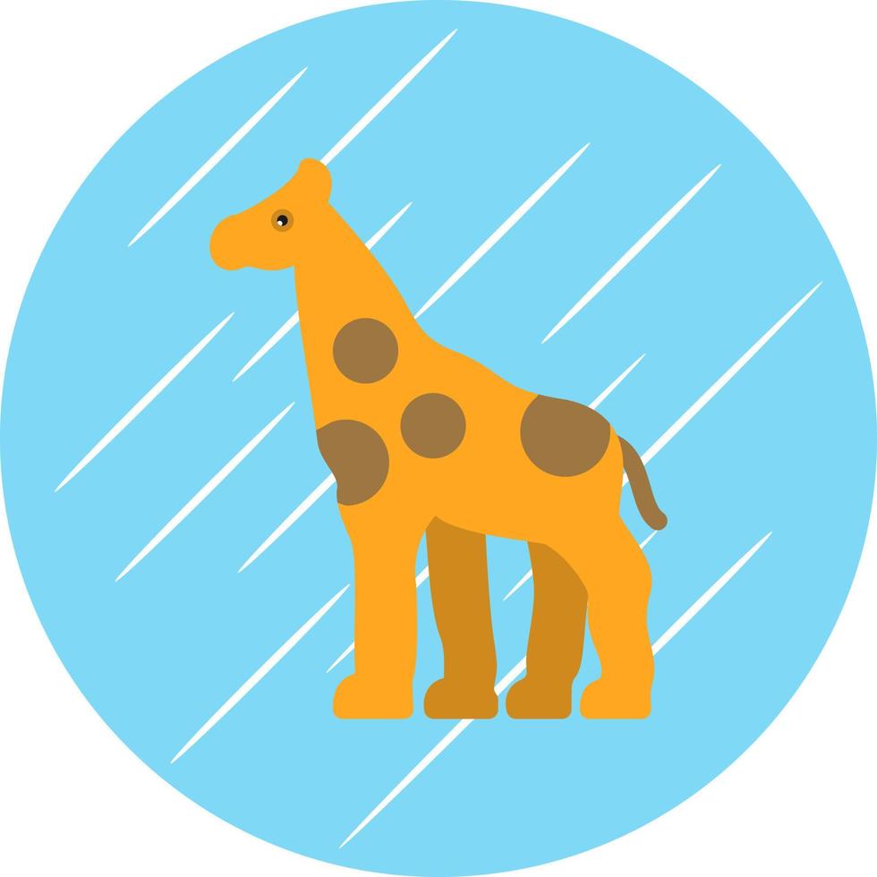 Giraffe Vector Icon Design