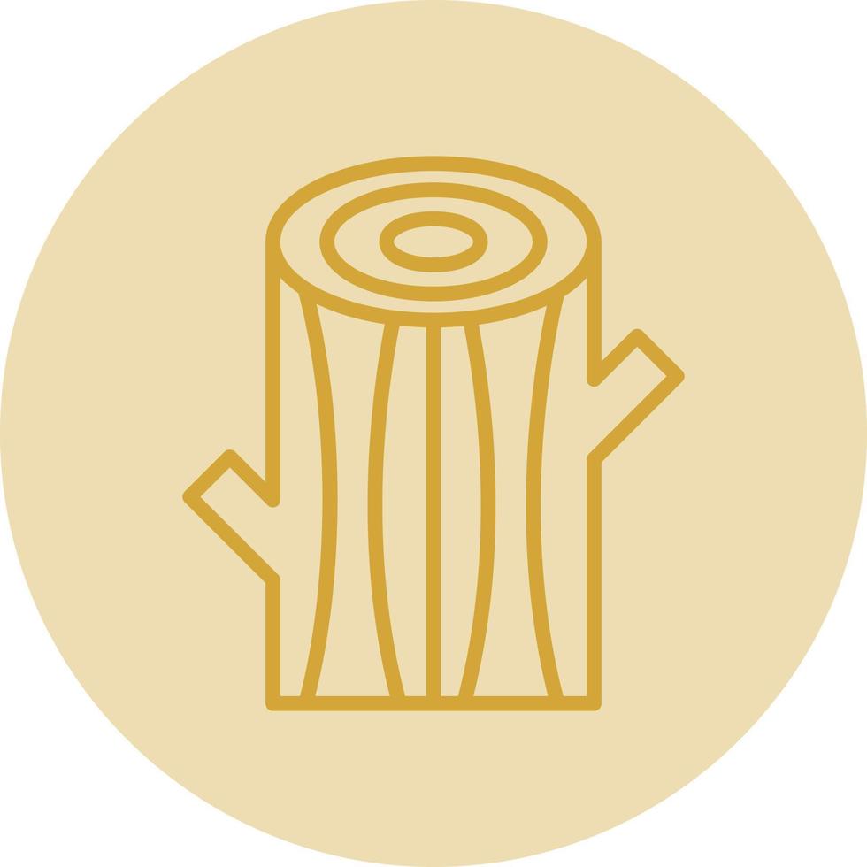 Log Vector Icon Design