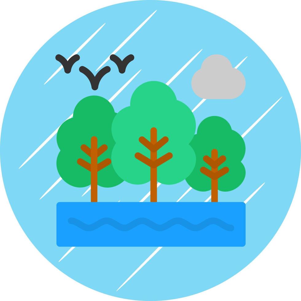 Rainforest Vector Icon Design