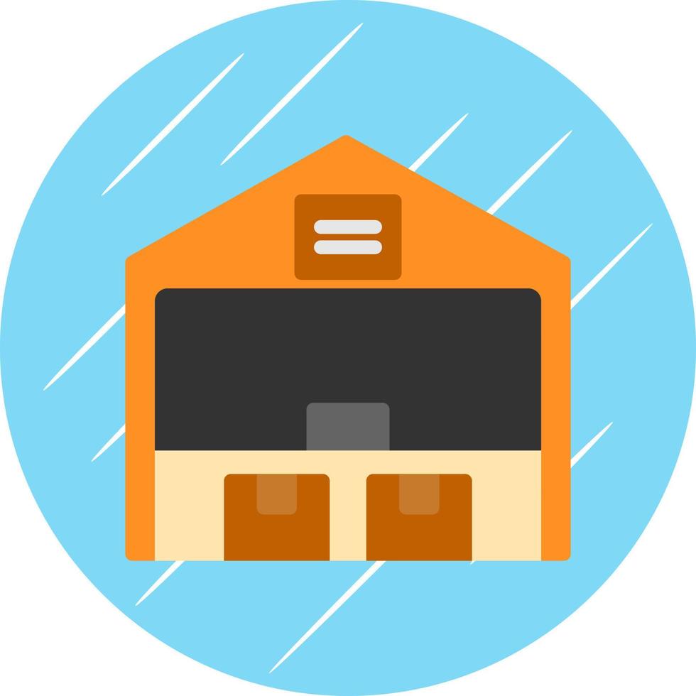 Ware House Vector Icon Design