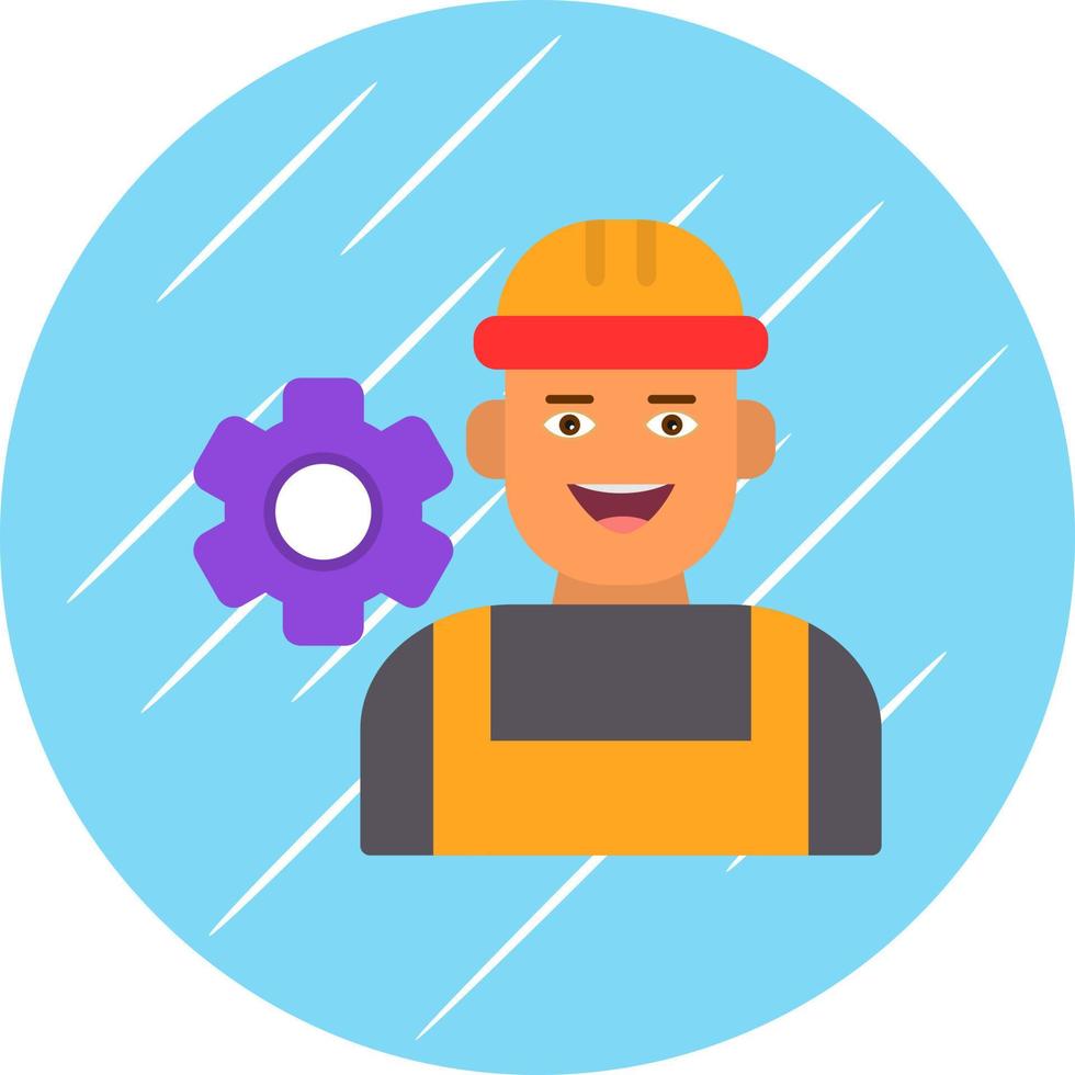 diseño de icono de vector de trabajadores