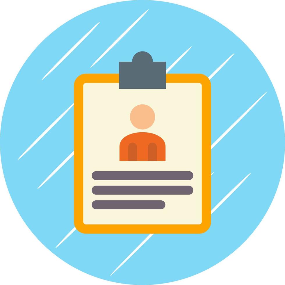 Identifier Vector Icon Design