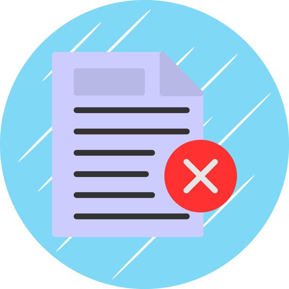 Failure Vector Icon Design