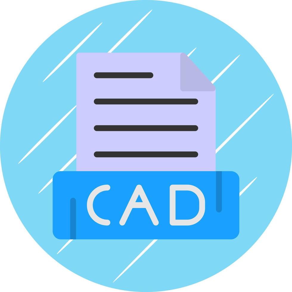 Cad Vector Icon Design