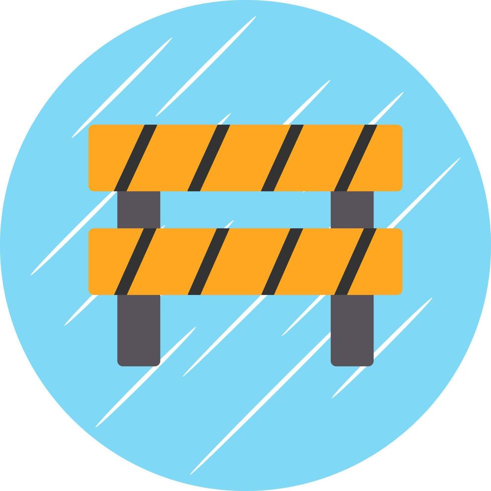 Barrier Vector Icon Design